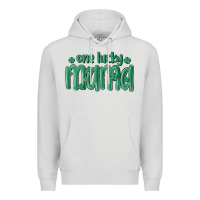 Dove Grey one lucky mama Premium Hoodie - MaliasSmallBusiness