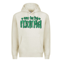 Oatmeal Heather one lucky mama Premium Hoodie - MaliasSmallBusiness