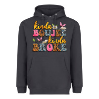 Smoke kinda boujee kinda broke Heavyweight Hoodie - JahusDesignShop