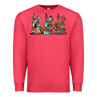 Cardinal leopard cowhide turquoise cactus bunny's Premium Sweatshirt - JahusDesignShop