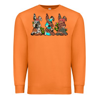 Carrot leopard cowhide turquoise cactus bunny's Premium Sweatshirt - JahusDesignShop