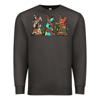 Smoke leopard cowhide turquoise cactus bunny's Premium Sweatshirt - JahusDesignShop