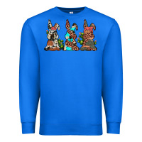 True Royal leopard cowhide turquoise cactus bunny's Premium Sweatshirt - JahusDesignShop