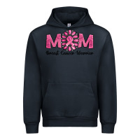 Navy Breast Cancer warrior mom Urban Hoodie - NancyCooperArtShop
