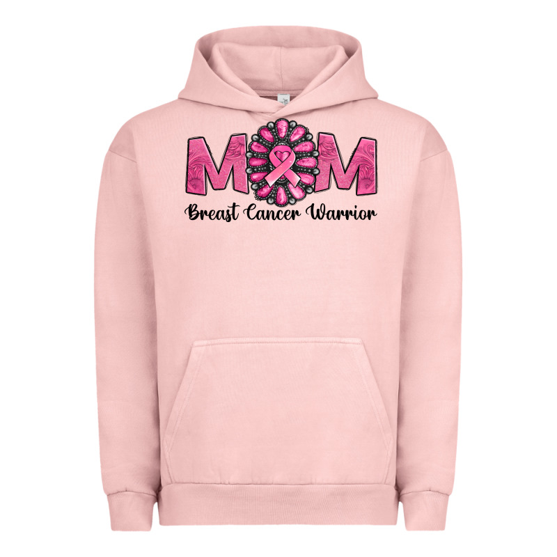 Breast Cancer Warrior Mom Urban Hoodie by NancyCooperArtShop | Teevron