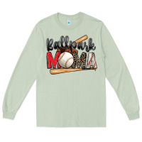 Matcha ballpark mama baseball Long Sleeve Tee - Zillion Design Studio