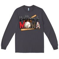 Smoke ballpark mama baseball Long Sleeve Tee - Zillion Design Studio