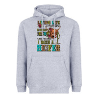 Heather Grey living life somewhere between jesus take the wheel Heavyweight Hoodie - JahusDesignShop