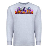 Heather Grey halloween witch gnomes libbey cup Premium Sweatshirt - BundleAndBundleShop