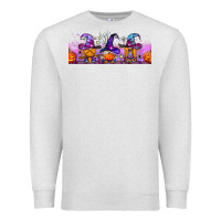 Oatmeal Heather halloween witch gnomes libbey cup Premium Sweatshirt - BundleAndBundleShop