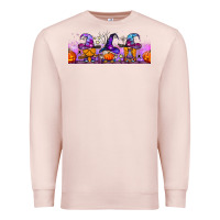 Pale Pink halloween witch gnomes libbey cup Premium Sweatshirt - BundleAndBundleShop
