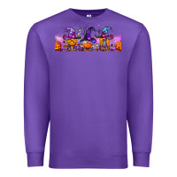 Purple halloween witch gnomes libbey cup Premium Sweatshirt - BundleAndBundleShop