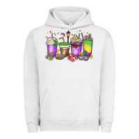 Pigment Lunar Rock mardi gras coffee cups Urban Hoodie - MaliasSmallBusiness
