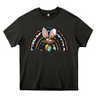 Asphalt easter rainbow Heavy Core Tee - CowhideDigitalArt
