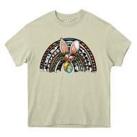 Mossy easter rainbow Heavy Core Tee - CowhideDigitalArt