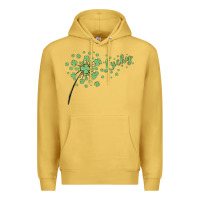 Antique Gold four leaf clover Premium Hoodie - MaliasSmallBusiness