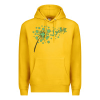 Lemon four leaf clover Premium Hoodie - MaliasSmallBusiness