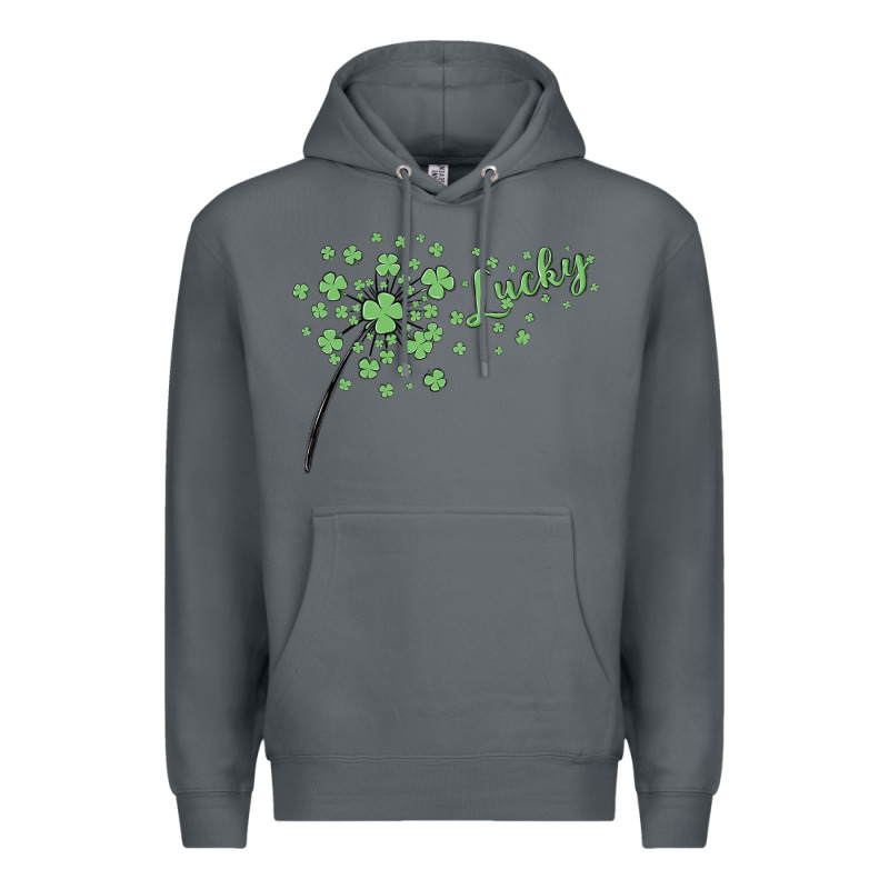 Four Leaf Clover Premium Hoodie by MaliasSmallBusiness | Teevron