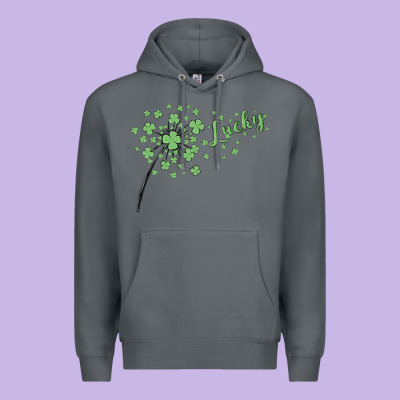 Four Leaf Clover Premium Hoodie Designed By Maliassmallbusiness