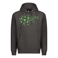 Smoke four leaf clover Premium Hoodie - MaliasSmallBusiness