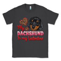 Smoke my dachshund is my valentine Classic Tee - RanaPortraitStore