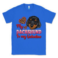True Royal my dachshund is my valentine Classic Tee - RanaPortraitStore