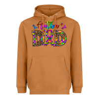 Meerkat rainbow colors autism dad Heavyweight Hoodie - AdoDesignShop