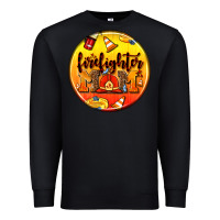 Black firefighter coasters Premium Sweatshirt - AdoDesignShop