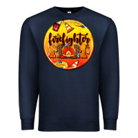 Navy firefighter coasters Premium Sweatshirt - AdoDesignShop