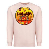 Pale Pink firefighter coasters Premium Sweatshirt - AdoDesignShop
