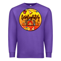 Purple firefighter coasters Premium Sweatshirt - AdoDesignShop