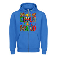 True Royal happy cinco de mayo Zipper Hoodie - Zillion Design Studio