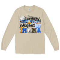 Mushroom somebody's loud mouth volleyball mama Long Sleeve Tee - Zillion Design Studio
