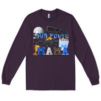 Plum somebody's loud mouth volleyball mama Long Sleeve Tee - Zillion Design Studio