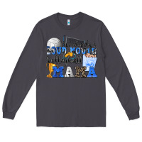 Smoke somebody's loud mouth volleyball mama Long Sleeve Tee - Zillion Design Studio