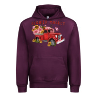 Mauve Wine flower market Urban Hoodie - MaliasSmallBusiness