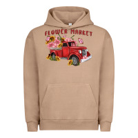 Pigment Burro flower market Urban Hoodie - MaliasSmallBusiness