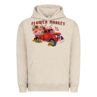 Pigment French Oak flower market Urban Hoodie - MaliasSmallBusiness