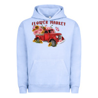 Pigment Grape Ice flower market Urban Hoodie - MaliasSmallBusiness