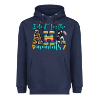 Navy i do it for the aha moments Heavyweight Hoodie - AdoDesignShop