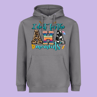 I Do It For The Aha Moments Heavyweight Hoodie Designed By Adodesignshop
