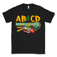 Black abcd back to school Classic Tee - texasbilliewilder