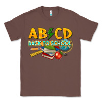 Chestnut abcd back to school Classic Tee - texasbilliewilder