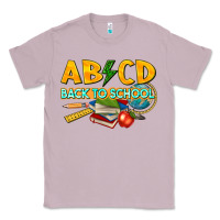 Lilac abcd back to school Classic Tee - texasbilliewilder
