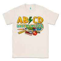 Natural abcd back to school Classic Tee - texasbilliewilder
