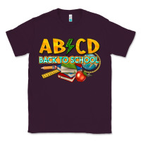 Plum abcd back to school Classic Tee - texasbilliewilder