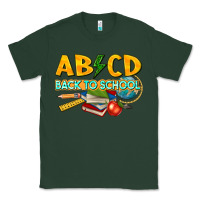 Sports Green abcd back to school Classic Tee - texasbilliewilder