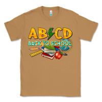Toasted Coconut abcd back to school Classic Tee - texasbilliewilder