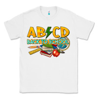 White abcd back to school Classic Tee - texasbilliewilder
