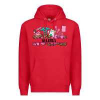 Red nurse custom name Premium Hoodie - AdoDesignShop